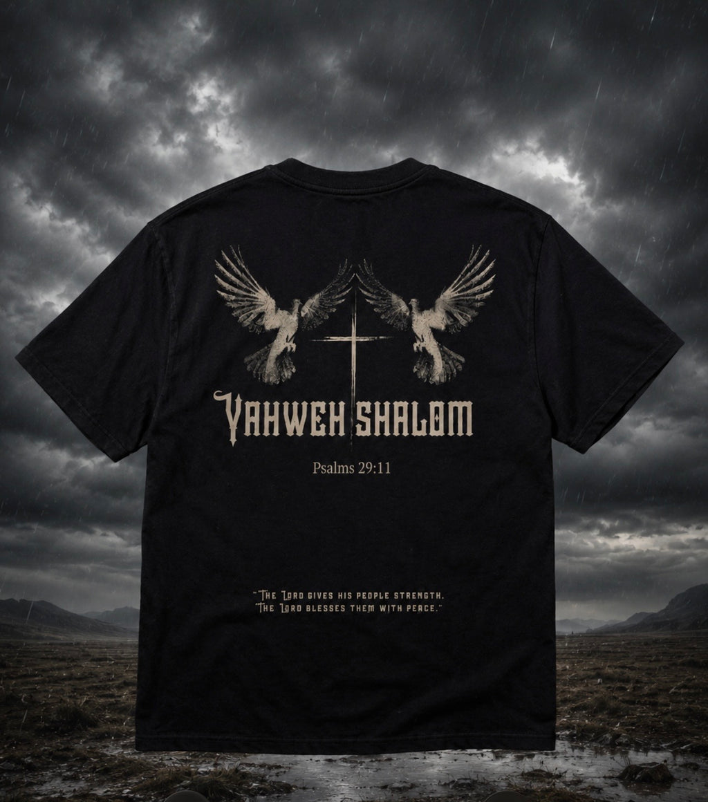 Yahweh Shalom Dove Black